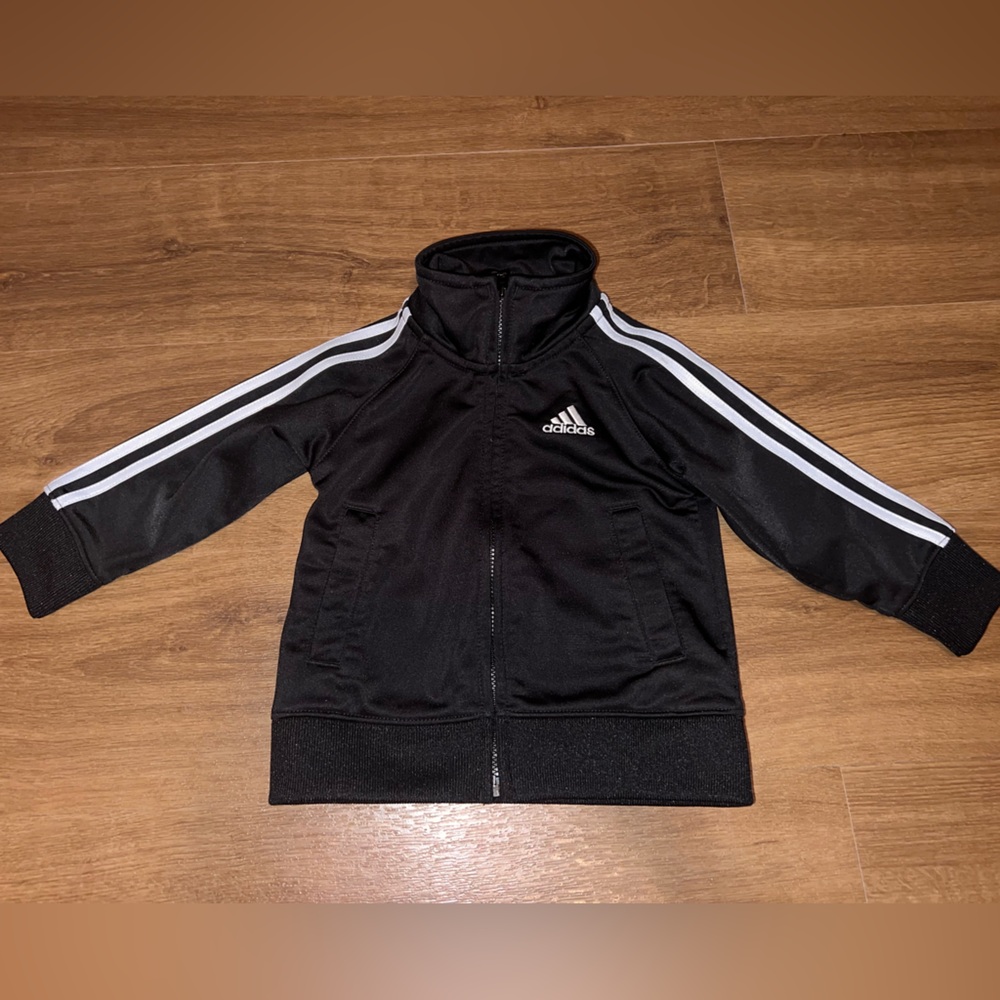 Adidas 12 months old Kids Black and White Jacket